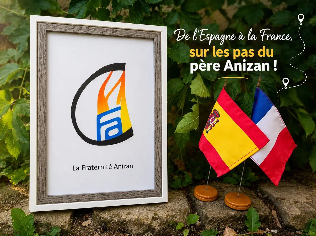 La Fraternité Anizan d’Espagne sur les pas du père Anizan en France – Crédit Florence Krasowski La Fraternité Anizan d'Espagne sur les pas du père Anizan en France - Crédit Florence Krasowski